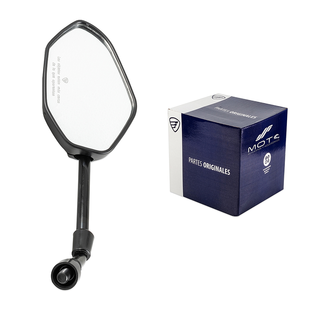 ESPEJO IZQ CON LOGO Y LEYENDA