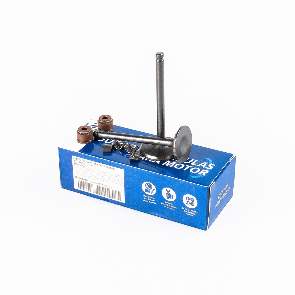 JUEGO VALVULAS MOTOR