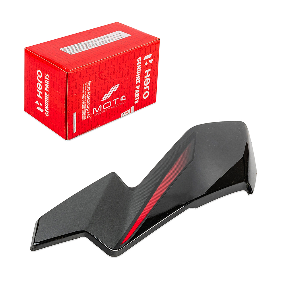 CUBIERTA FARO IZQ NEGRO