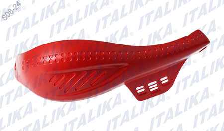 CUBIERTA PROTECTOR PUÑO IZQ ROJO