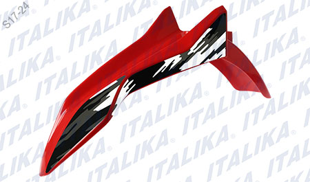 SALPICADERA DEL ROJO NEGRO