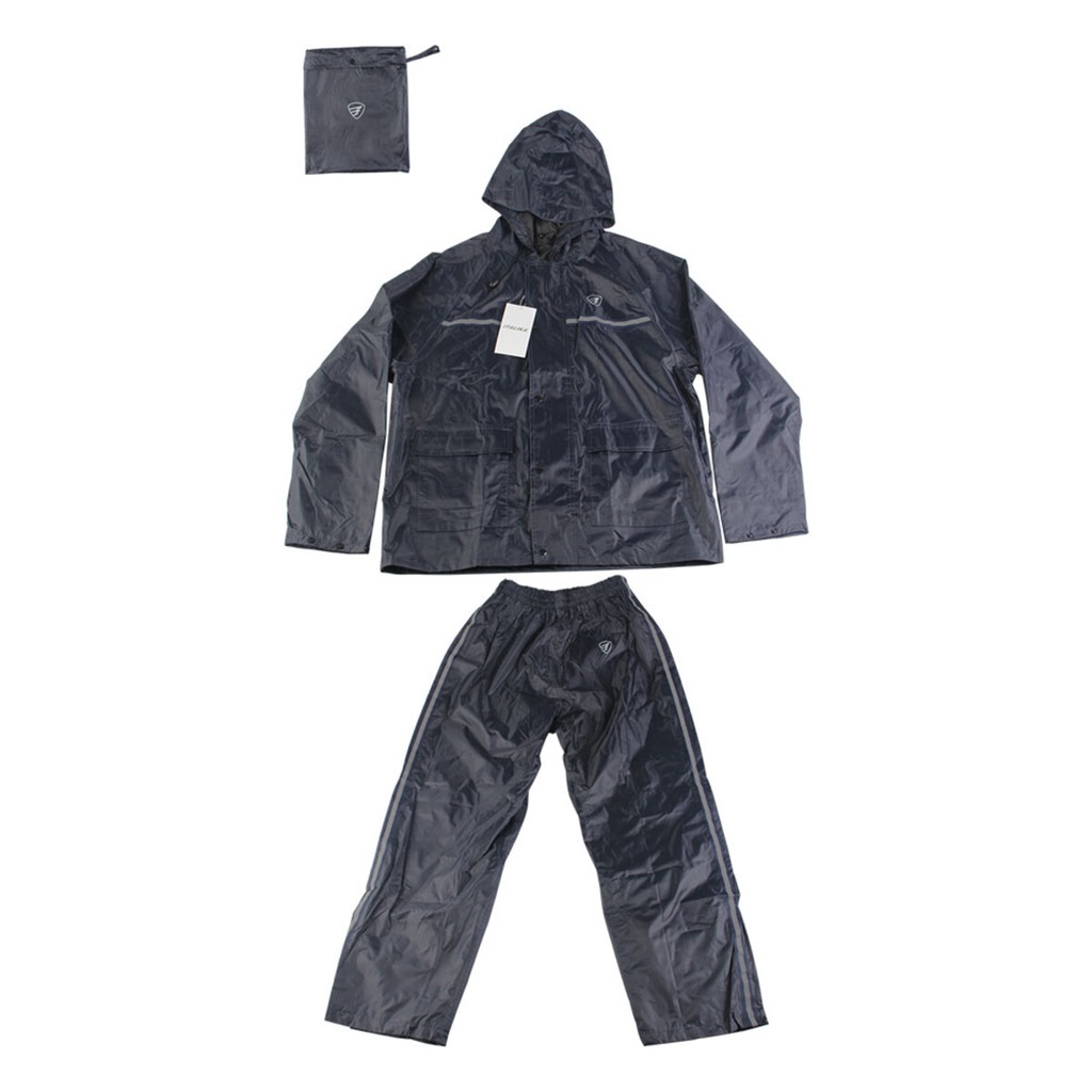 IMPERMEABLE AZUL C/FORRO XL