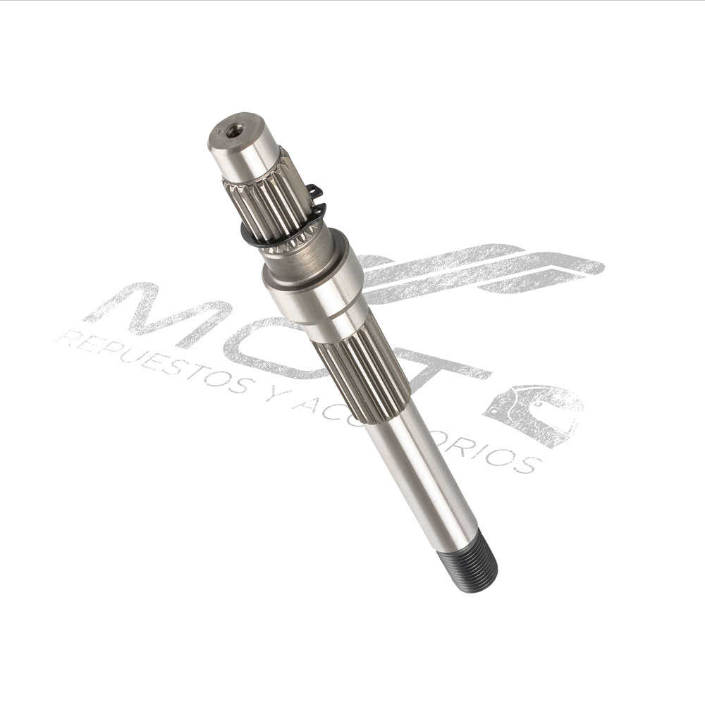 EJE ENGRANAJE TRACCION L=197