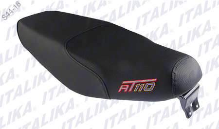 ASIENTO DOBLE NEGRO BORDADO