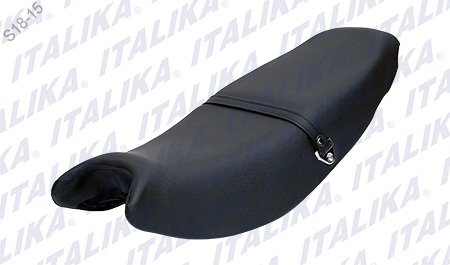 ASIENTO DOBLE NEGRO