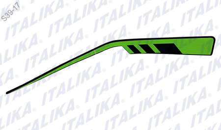 ETIQUETA TABLERO FRONTAL IZQ VERDE
