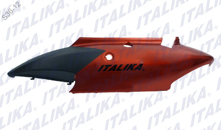 CUBIERTA IZQ SUP NARANJA MET