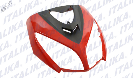 CUBIERTA FRONTAL ROJA