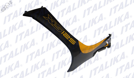 CUBIERTA IZQ NEGRO AMARILLO