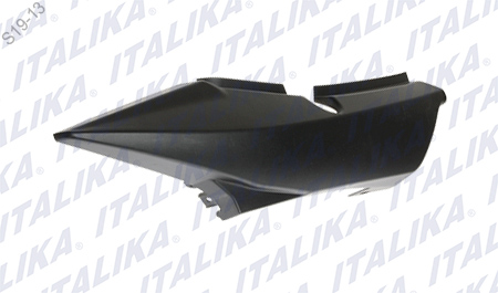 CUBIERTA DE COLA DER NEGRO MATE