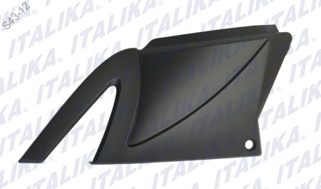 CUBIERTA LAT IZQ NEGRA MATE