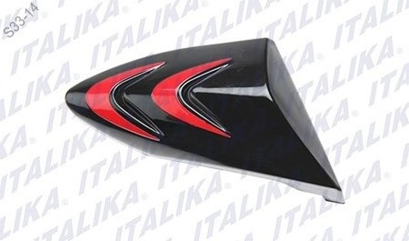 CUBIERTA DEC LAT IZQ NEGRO ROJO