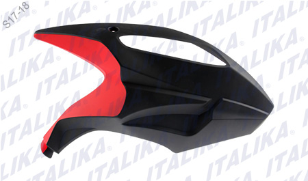 CUBIERTA TANQUE DER NEGRO FRANJA ROJA