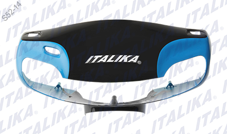 CUBIERTA FR MANUBRIO NEGRO AZUL CIAN