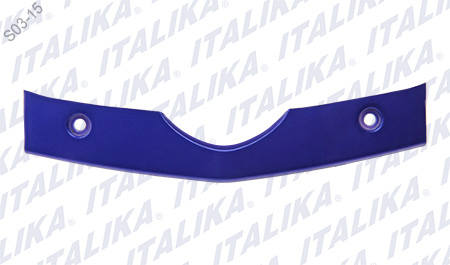 PLACA CUBIERTA TRAS AZUL