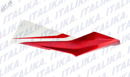 CUBIERTA LAT IZQ BLANCO VIVOS ROJOS