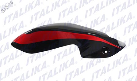 CUBIERTA FARO LATERAL DER NEGRO ROJO