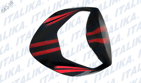 CUBIERTA FR SUP NEGRO ROJO