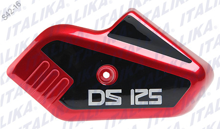 CUBIERTA HORQUILLA DER ROJO NEGRO