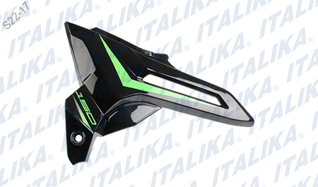 CUBIERTA LATERAL DER NEGRO VERDE