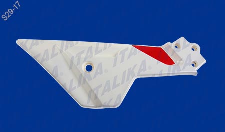 CUBIERTA SPOILER DER BLANCO ROJO