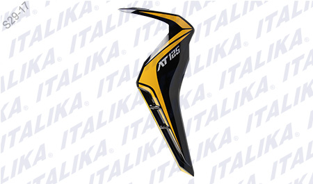 CUBIERTA DEL DER NEGRO AMARILLO