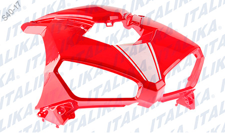 PANEL FRONTAL ROJO BLANCO