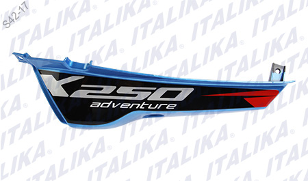 CUBIERTA COLA TRAS IZQ AZUL