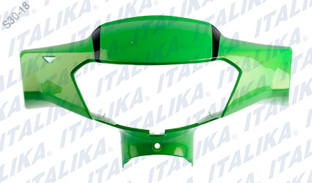 CUBIERTA FRONT MANUBRIO VERDE NEGRO