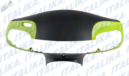 CUBIERTA FRONTAL VERDE LIMA NEGRO