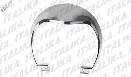 CUBIERTA DECORATIVA CALAVERA CROMO