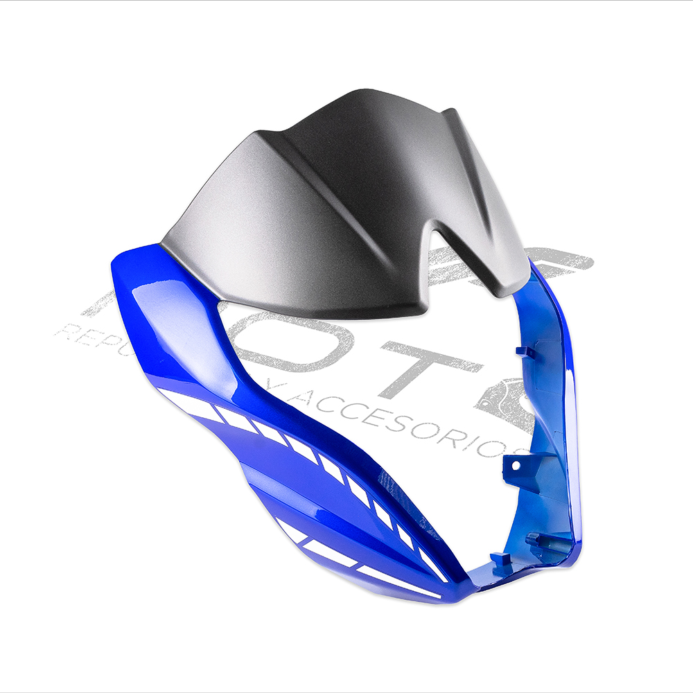 CUBIERTA FARO AZUL NEGRO MATE