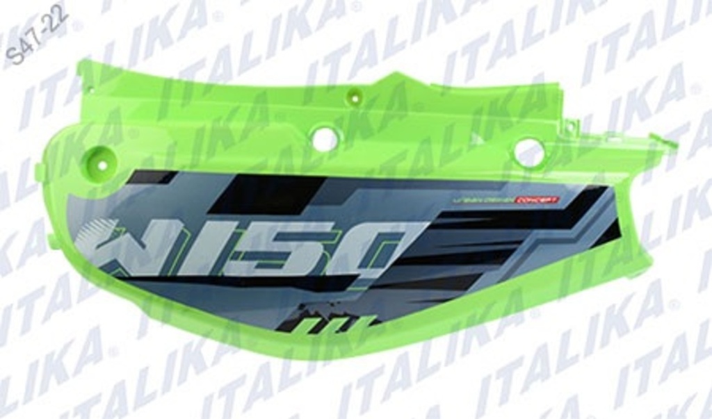 CUBIERTA TRAS IZQ VERDE FLUORESENTE