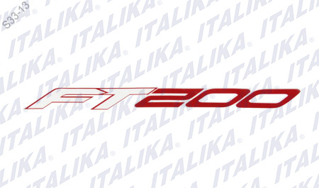 ETIQUETA FT200 CUBIERTAS TANQUE