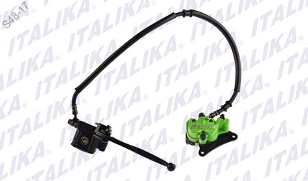 SISTEMA FRENO DEL CON LOGO VERDE LIMON