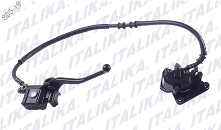 SISTEMA FRENO DEL CALIPER NEGRO