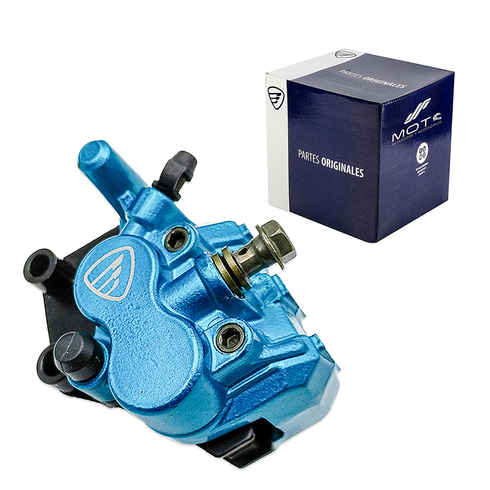CALIPER FRENO DEL AZUL CON ISOTIPO