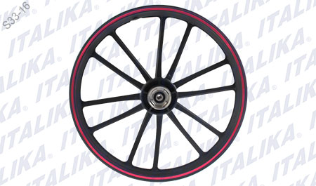 RIN DEL NEGRO FILO ROJO ROSA