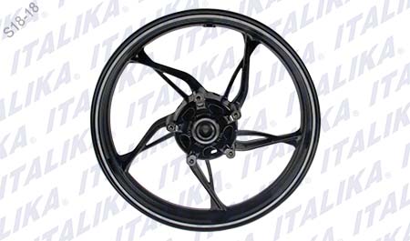 RIN DEL NEGRO FILO BLANCO