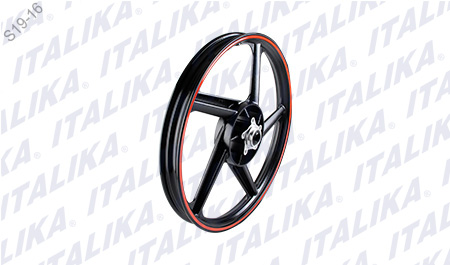 RIN DEL NEGRO FILO NARANJA