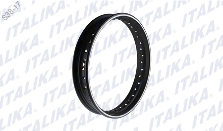 ARO RIN DEL NEGRO FILO GRIS