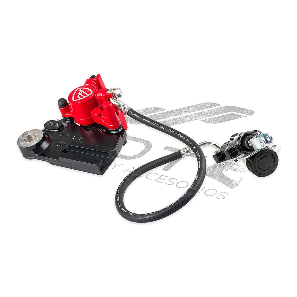 SISTEMA FRENO TRAS ROJO CON ISOTIPO