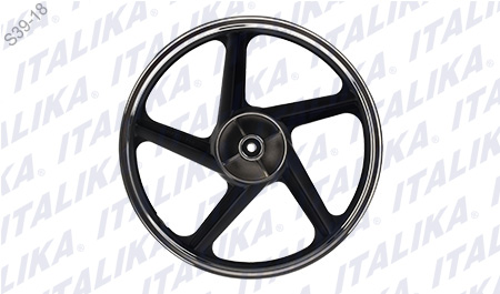 RIN TRASERO ALUMINIO NEGRO