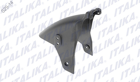 SALPICADERA DEL POSTERIOR NEGRO