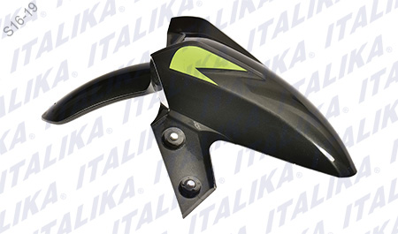 SALPICADERA DEL GRAFITO VERDOSO