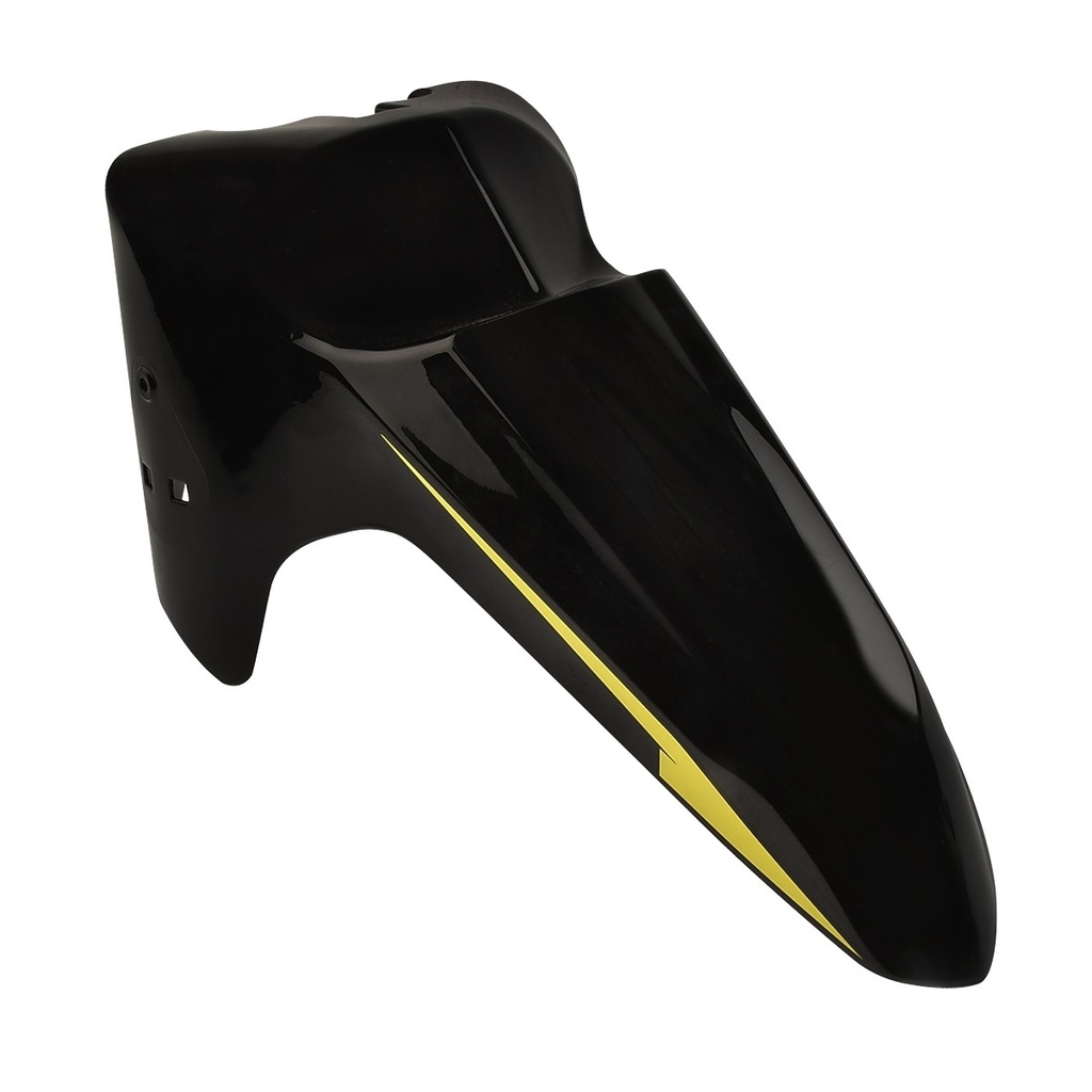 SALPICADERA DEL NEGRO AMARILLO