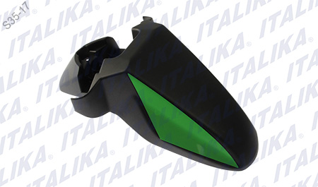 SALPICADERA DEL VERDE NEGRO