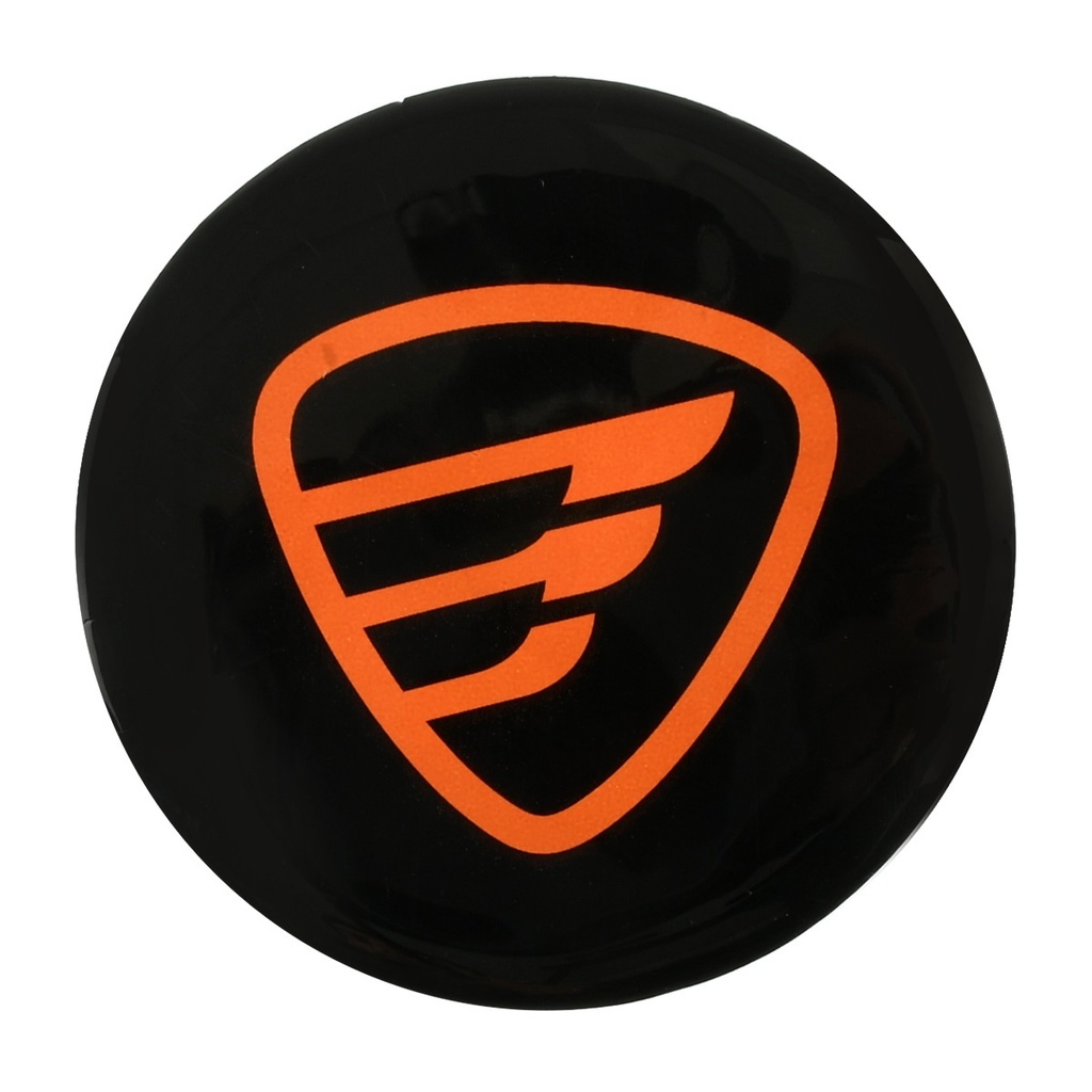 ISOTIPO IZQ NEGRO NARANJA