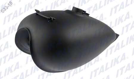 TANQUE COMBUSTIBLE NEGRO MATE