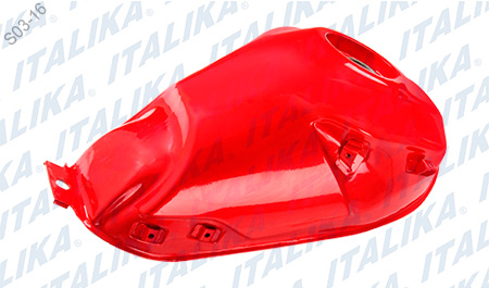 TANQUE COMBUSTIBLE ROJO